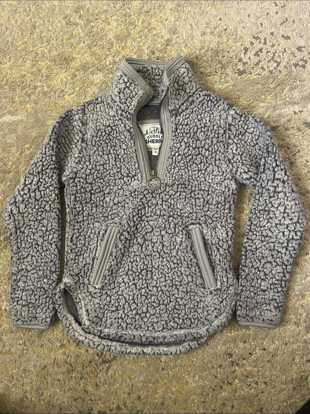 Girls Sherpa pullover